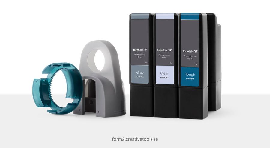 Картриджи с фотополимерной смолой Formlabs